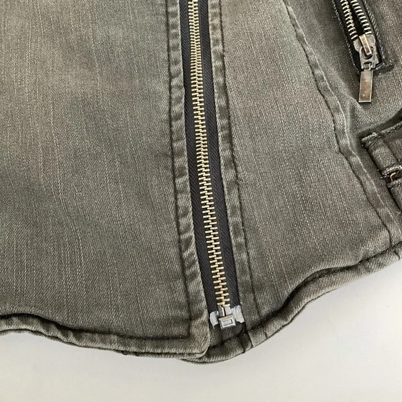 ITALIAN Denim Jacket w/ Studs - Picture 6 of 16